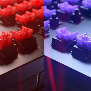 کیبورد ریزر مدل Huntsman V2 - Linear Optical Switch (Red)
